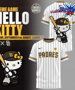 San Diego Padres x Hello Kitty Stripe T-Shirt