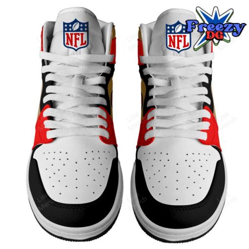 San Francisco 49ers Football Nike Air Jordan 1 Sneaker