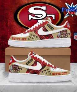 San Francisco 49ers Gotta Jet Air Force 1 Sneaker