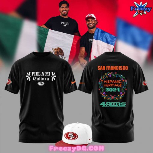 San Francisco 49ers Latino Hispanic Heritage 2024 T-Shirt