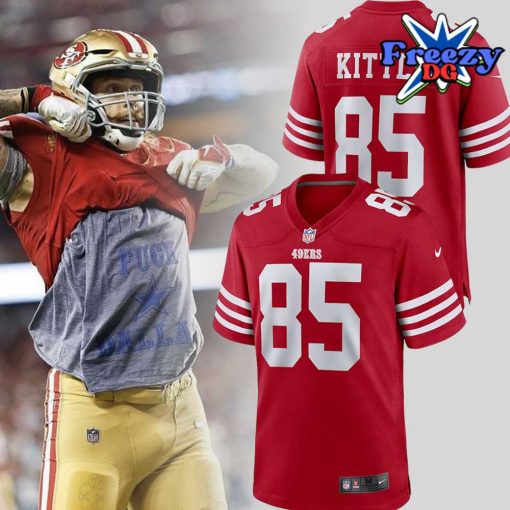 San Francisco 49ers Special Edition Red Football Jersey