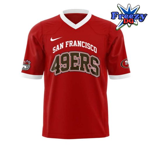 San Francisco 49ers x Hello Kitty 2024 Football Jersey