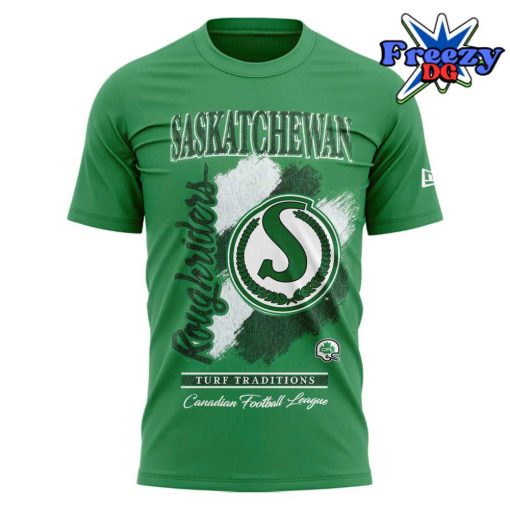 Saskatchewan Roughriders Turf Traditions Enzyme Washed T-Shirt