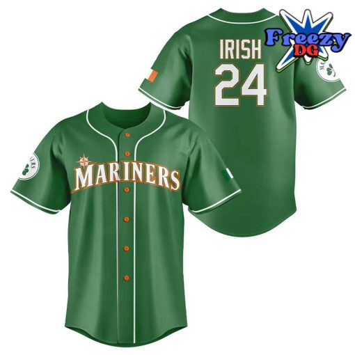 Seattle Mariners Irish Heritage Night 2024 Baseball Jersey