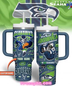 Seattle Seahawks Football Custom Stanley Tumbler Cup