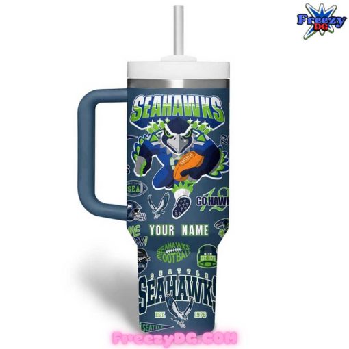 Seattle Seahawks Football Custom Stanley Tumbler Cup