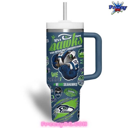 Seattle Seahawks Football Custom Stanley Tumbler Cup