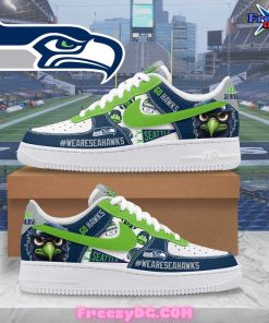 Seattle Seahawks Go Hawks Nike Limited Edition Air Force 1