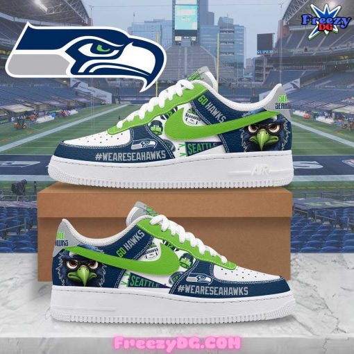 Seattle Seahawks Go Hawks Nike Limited Edition Air Force 1