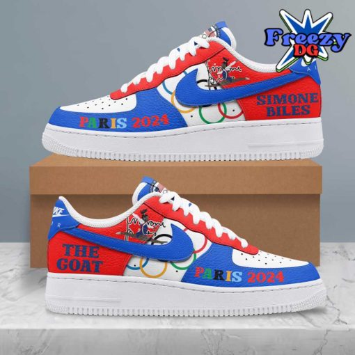 Simone Biles GOAT Olympic Paris 2024 Nike Air Force 1