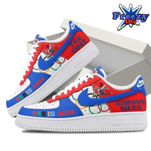 Simone Biles GOAT Olympic Paris 2024 Nike Air Force 1