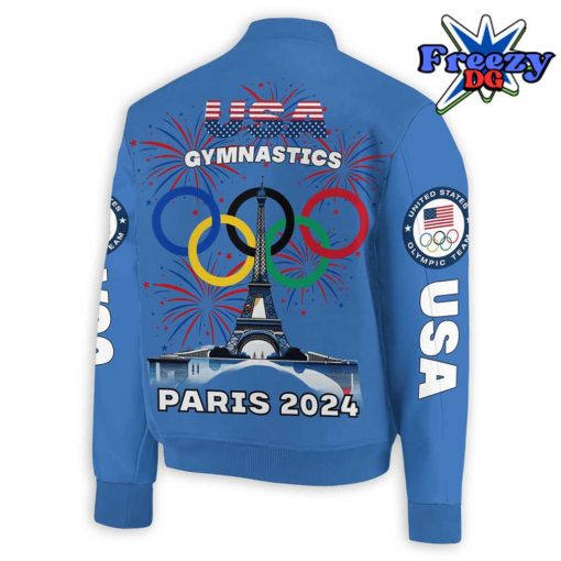 Simone Biles The GOAT Paris 2024 Baseball Jacket