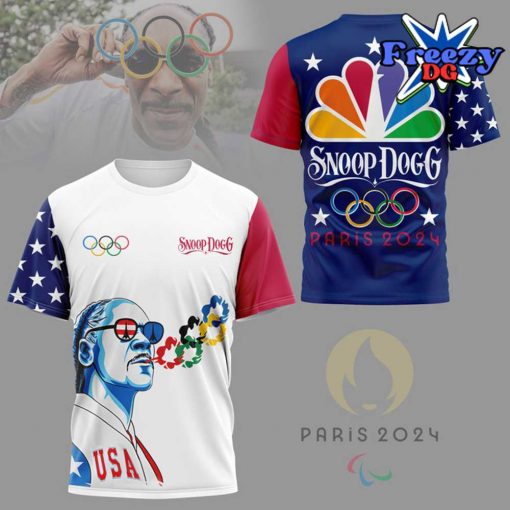 Snoop Dogg x Olympic Paris 2024 T-shirt