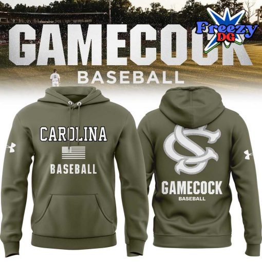 South Carolina Gamecock Baseball 2024 Green Hoodie