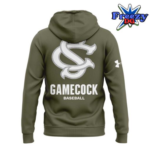 South Carolina Gamecock Baseball 2024 Green Hoodie