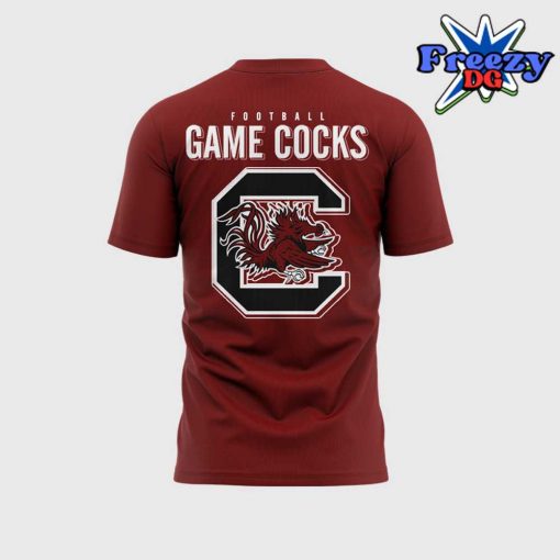 South Carolina Gamecocks Football 2024 Red T-Shirt