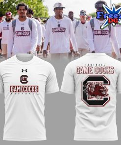 South Carolina Gamecocks Football 2024 White T-Shirt