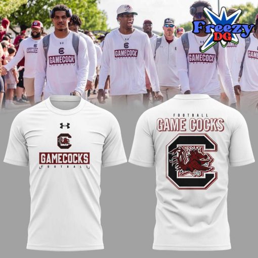 South Carolina Gamecocks Football 2024 White T-Shirt