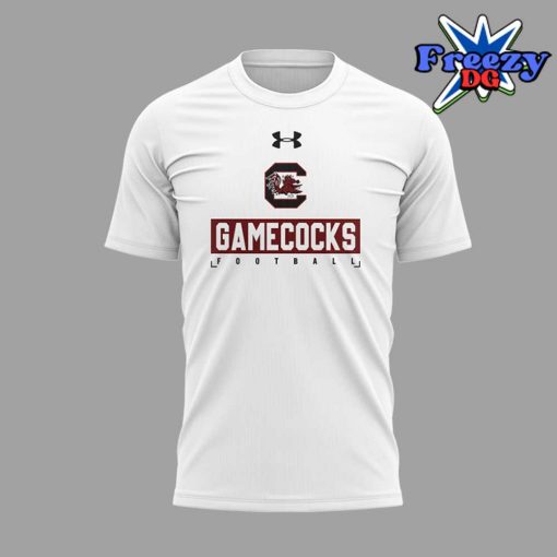 South Carolina Gamecocks Football 2024 White T-Shirt