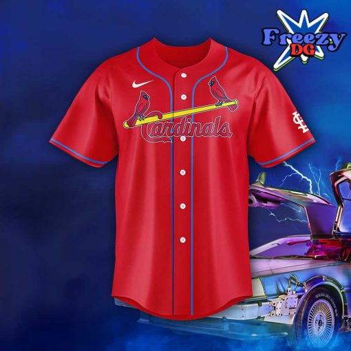 St. Louis Cardinals Back to the Future The Musical Night Baseball Jersey