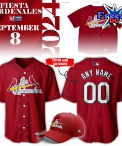 St. Louis Cardinals Fiesta Cardenales 2024 Baseball Jersey