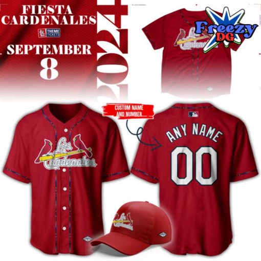 St. Louis Cardinals Fiesta Cardenales 2024 Baseball Jersey