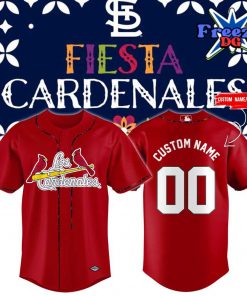 St. Louis Cardinals Fiesta Cardenales Baseball Jersey