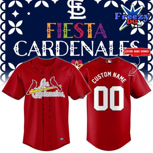 St. Louis Cardinals Fiesta Cardenales Baseball Jersey