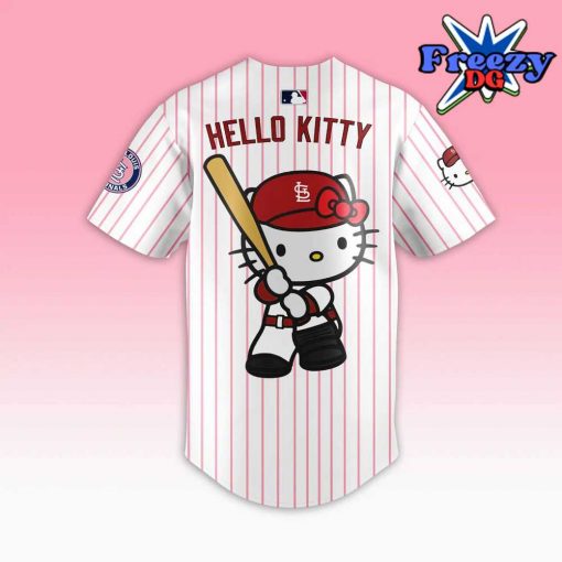 St. Louis Cardinals Hello Kitty 50th Anniversary Baseball Jersey