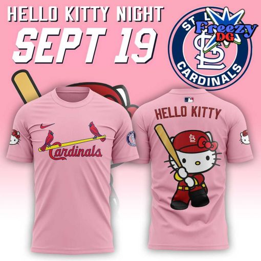 St. Louis Cardinals x Hello Kitty Night 2024 T-Shirt