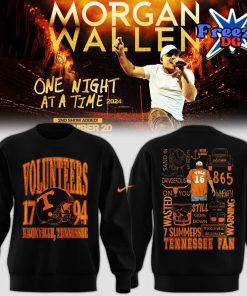 Tennessee Volunteers x Morgan Wallen 2024 Black Sweatshirt