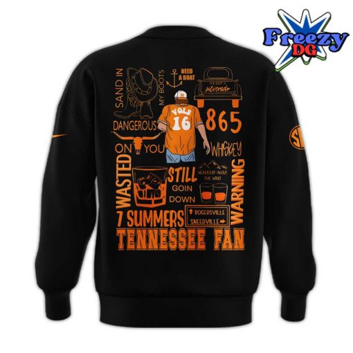 Tennessee Volunteers x Morgan Wallen 2024 Black Sweatshirt