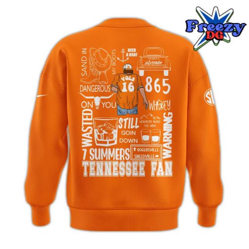 Tennessee Volunteers x Morgan Wallen 2024 Orange Sweatshirt