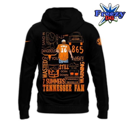 Tennessee x Morgan Wallen Neyland Stadium 2024 Black Sweatshirt