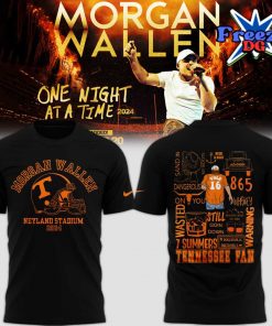 Tennessee x Morgan Wallen Neyland Stadium 2024 Black T-Shirt