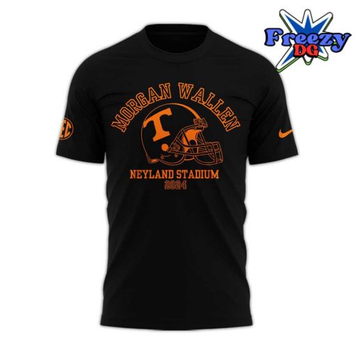 Tennessee x Morgan Wallen Neyland Stadium 2024 Black T-Shirt