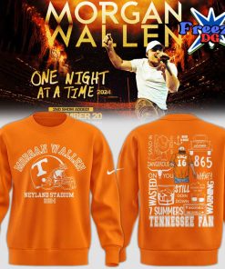 Tennessee x Morgan Wallen Neyland Stadium 2024 Orange Sweatshirt