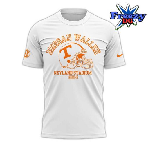 Tennessee x Morgan Wallen Neyland Stadium 2024 White T-Shirt