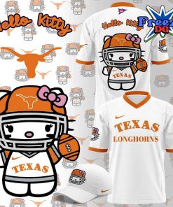 Texas Longhorns Hello Kitty Night 2024 White T-Shirt