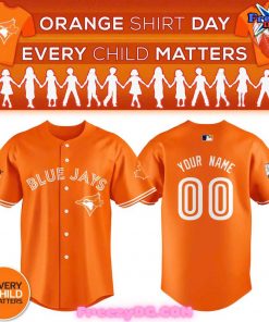 Toronto Blue Jays Every Child Matters 2024 Custom Baseball Jersey