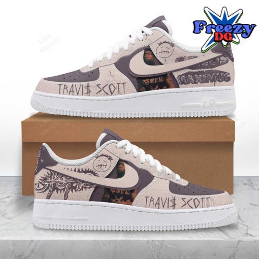 Travis Scott Cactus Jack Purple Nike Air Force 1