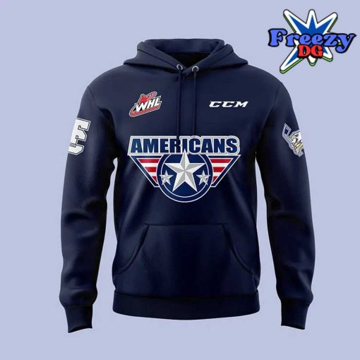 Tri-City Americans Hockey 2024 Navy Hoodie