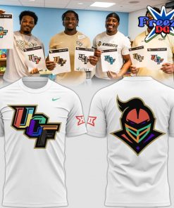 UCF Knights Big XII Colorwave White T-Shirt