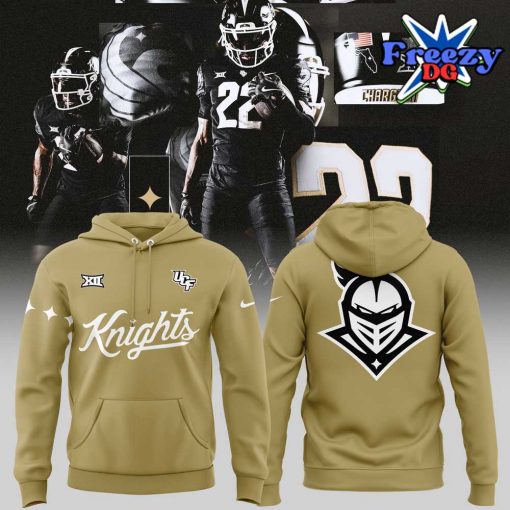 UCF Knights Football 2024 Gold Hoodie