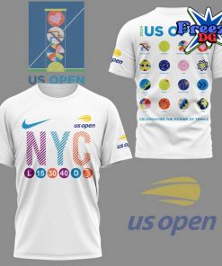 US Open Tennis 2024 White T-Shirt