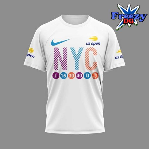 US Open Tennis 2024 White T-Shirt