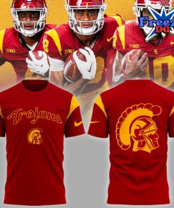 USC Trojans Big Ten 2024 Red T-Shirt