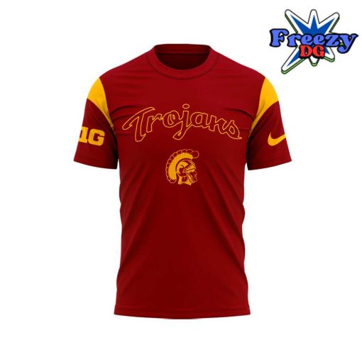 USC Trojans Big Ten 2024 Red T-Shirt