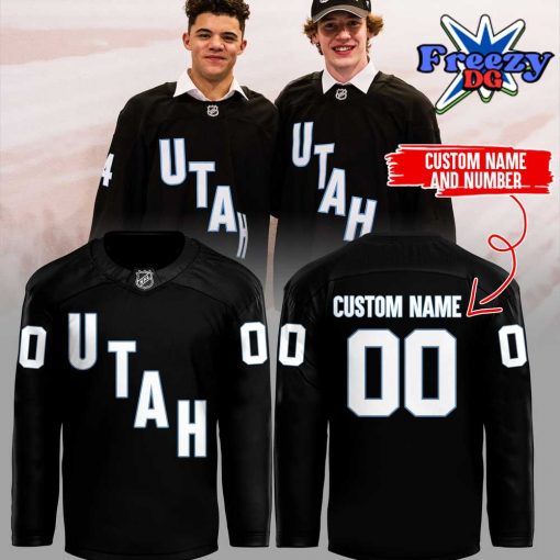 Utah Hockey Club 2024 Black Hockey Jersey