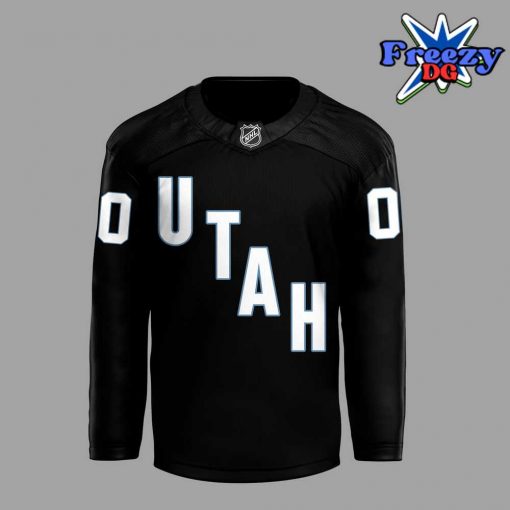 Utah Hockey Club 2024 Black Hockey Jersey